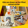 Picture of LEGO Creator 3 in 1 Playful Cat Toy - Building Toy with 3 Building Options, Cat, Dog, or Pigeon - Animal Figures for Kids, Girls and Boys, Ages 8+ - Gift Idea for Birthday - 31163
