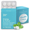 Picture of NeuroGum Energy Caffeine Gum (54 Pieces) - Sugar Free with L-theanine + Caffeine + Vitamin B12 & B6 - Nootropic Energy & Focus Supplement for Women & Men - Peppermint Flavor (Packaging May Vary)
