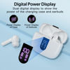 Picture of TAGRY Bluetooth Headphones True Wireless Earbuds 60H Playback LED Power Display Earphones with Wireless Charging Case IPX5 Waterproof in-Ear Ear buds with Mic for TV Smart Phone Laptop Computer Sports