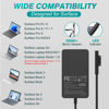 Picture of 65W Surface Pro Laptop Charger for Microsoft Surface Pro 10, 9, 8, 7+, 7, 6, 5, 4, 3, X, Windows Surface Laptop 6, 5, 4, 3, 2, 1, Surface Go Tablet, Surface Book 3, 2, 1, Support 44W, 36W, LED, 10FT