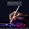 Picture of Stylus Pen for iPad 9th&10th Generation-2X Fast Charge Active Pencil Compatible with 2018-2024 Apple iPad Pro 11"/12.9"/M4, iPad Air 3/4/5/M2, iPad 6-10, iPad Mini 5/6 Gen-White