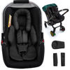 Picture of Newborn Car Seat Head Support with 3 Strap Covers, 2-in-1 Reversible Infant Car Seat Insert, Thickened Car Seat Cushion for Baby, Carseat Head Support for Preemie to Infant, Stroller Cushion for Swing