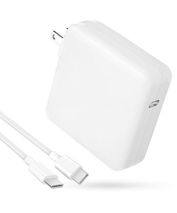 Picture of Mac Book Pro Charger - 118W USB C Charger Fast Charger Compatible with MacBook Pro/Air, M1 M2 M3 M4, iPad Pro, Samsung Galaxy, and More USB-C Devices(6.6 ft Cable Included)