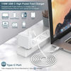 Picture of Mac Book Pro Charger - 118W USB C Charger Fast Charger Compatible with MacBook Pro/Air, M1 M2 M3 M4, iPad Pro, Samsung Galaxy, and More USB-C Devices(6.6 ft Cable Included)