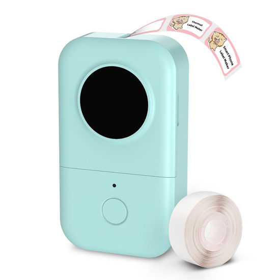 Picture of Phomemo D30 Label Maker Machine, Portable Bluetooth Mini Label Printer, Smart Phone Handheld Thermal Sticker Small Labeler Multiple Templates Font Icon Inkless for Home Office