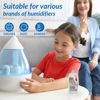 Picture of Bacteriostatic Humidifier Water Treatment- Extend Filter Life Eliminate Odors & Prevent Bacterial Growth - Compatible with All Cool Mist & Warm Mist Humidifiers - 32 oz Easy Pour Bottle (2)
