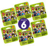 Picture of LEGO Minifigures Series 27 6 Pack - Multipack of Collectible Figures for Kids, Boys and Girls, Ages 5+ - Mystery Blind Box of 12 Possible Minifigures - Gift Idea for Birthdays or Events - 66795