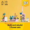 Picture of LEGO Creator 3 in 1 Typewriter with Flowers - Building Toy with 3 Building Options, Typewriter, Flowerpot with Pen & Notebook, or Keytar - Gift Idea for Birthdays - 31169