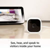 Picture of Blink Mini - Compact indoor plug-in smart security camera, 1080p HD video, night vision, motion detection, two-way audio, easy set up, Works with Alexa - 1 camera (White)