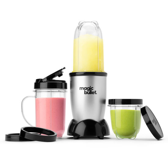 Picture of Magic Bullet Blender, Small, Silver, 11 Piece Set