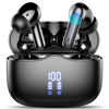Picture of Wireless Earbuds, Bluetooth 5.3 Headphones in Ear with 4 ENC Noise Cancelling Mic, HiFi Stereo Deep Bass Wireless Earphones 40H Playtime, in-Ear Earbud Bluetooth Dual LED Display IP7 Waterproof, USB-C