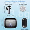 Picture of Wireless Earbuds, Bluetooth 5.3 Headphones in Ear with 4 ENC Noise Cancelling Mic, HiFi Stereo Deep Bass Wireless Earphones 40H Playtime, in-Ear Earbud Bluetooth Dual LED Display IP7 Waterproof, USB-C