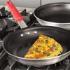 Picture of Tramontina Professional 10-Inch Non Stick Frying Pan, Heavy-Gauge Aluminum Skillet with Reinforced Nonstick Coating, Red Handle, Dishwasher and Oven Safe