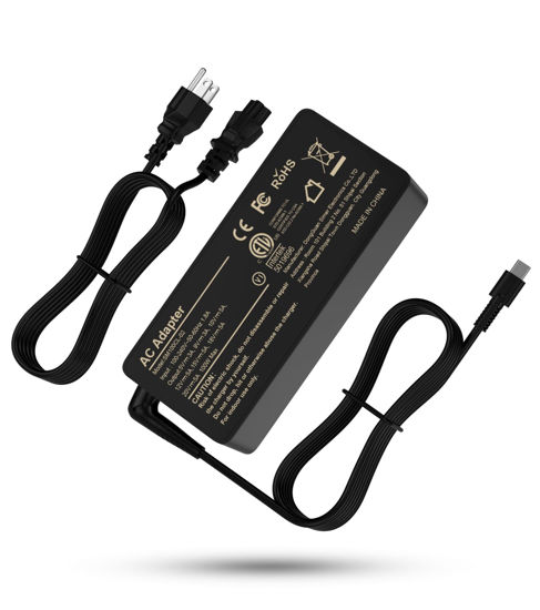 Picture of USB-C-Laptop-Charger - 100W USB C Charger, Fast Charging for Lenovo, ThinkPad, HP, Asus, Acer, MacBook, MSI, Dell Computer Tablet Chargers Adapters Type C Power Cord Compatible with 90W 65W 45W PD 3.0