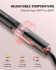 Picture of Annlary Hair Straightener, 1 Inch Flat Iron Hair Straightener and Curler 2 in 1, Professional Ceramic Ionic Dual Voltage Flat Iron with Anti-Iron Silicone for Less Frizz, Shinier & Smoother Hair