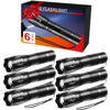 Picture of 6Pack LED Flashlights High Lumens, 5Mode Tactical Flashlight for Home, Small Flashlights Powerful, Pocket Flashlight Bright, Adjustable Torch Light, Mini Flash Light for Emergencies Camping Outdoor
