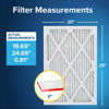 Picture of Filtrete 20x25x1 AC Furnace Air Filter, MERV 11, MPR 1000, Micro Allergen Defense, 3-Month Pleated 1-Inch Electrostatic Air Cleaning Filter, 2 Pack (Actual Size 19.688 x 24.688 x 0.84 in)