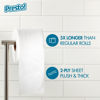 Picture of Amazon Brand - Presto! 2-Ply Ultra-Soft Toilet Paper, 24 Family Mega Rolls = 120 regular rolls, 6 Count (Pack of 4), Unscented