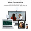 Picture of Newmowa 60 LED High Power Rechargeable Clip Fill Video Conference Light with Front & Back Clip, Adjusted 3 Light Modes for Phone, iPhone, Android, iPad, Laptop, for Makeup, TikTok, Selfie, Vlog