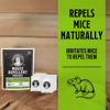Picture of Grandpa Gus's Extra-Strength Mouse Repellent Pouches, Cinnamon/Peppermint Oils Repel Mice from Nesting & Freshen Air in Car/RV/Boat/Garage/Shed/Cabin, 1.75 oz (Pack of 10)