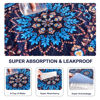 Picture of Qeils Washable Pee Pads, Reusable Puppy Pads Super Absorbent Leakproof Dog Training Pads, Non-Slip Wee Wee Pads for Crate, Floor, Potty Pads Feeding Mat Dog Pee 2 Pack 36"x41"