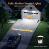 Picture of Onforu 3000LM Solar Lights Outdoor, 258 LED 3 Heads Security Lights with Remote Control, IP65 Waterproof Motion Sensor Lights, 3 Modes Flood Lights for Wall, Porch, Yard, Outside, 2 Pack