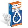 Picture of CorDx TyFast 10 Mins Flu A/B & Covid-19 Multiplex Rapid Test, Results in 10 Minutes-Precision Skip The 15 Wait, FDA Authorized, at Home 3-in-1 Combo Kit, 5 Tests, Use-Friendly & No Discomfort