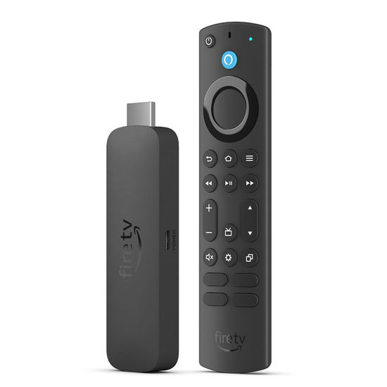 Picture of Like-New Amazon Fire TV Stick 4K Max streaming device, supports Wi-Fi 6E, free & live TV without cable or satellite