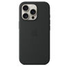Picture of Apple iPhone 16 Pro Silicone Case with MagSafe and Camera Control - Black
