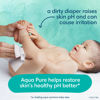 Picture of Pampers Baby Wipes Aqua Pure, 99% water-based wipes, Hypoallergenic and Unscented Baby Wipes, 672 Wipes Total (12 Flip-Top Packs)