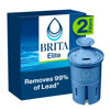 Picture of Brita Elite Water Filter Replacements for Pitchers and Dispensers, NSF Certified to Remove 99% of Lead, 2 Count, Blue