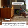 Picture of Amazon Fire TV Alexa Voice Remote Pro (newest model) with remote finder, TV controls, and backlit buttons