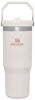 Picture of Stanley IceFlow Stainless Steel Tumbler with Straw - Vacuum Insulated Water Bottle for Home, Office or Car Reusable Cup with Straw Leak Resistant Flip Cold for 12 Hrs or Iced for 2 Days (Rose Quartz)