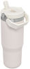 Picture of Stanley IceFlow Stainless Steel Tumbler with Straw - Vacuum Insulated Water Bottle for Home, Office or Car Reusable Cup with Straw Leak Resistant Flip Cold for 12 Hrs or Iced for 2 Days (Rose Quartz)