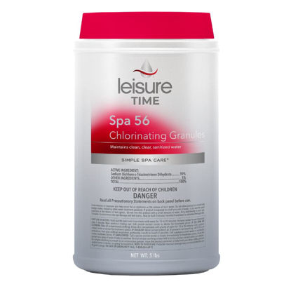 Picture of Leisure Time E5 Spa 56 Chlorinating Granules for Spas and Hot Tubs, 5-Pounds (Packaging may vary)