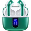 Picture of TAGRY Bluetooth Headphones True Wireless Earbuds 60H Playback LED Power Display Earphones with Wireless Charging Case IPX5 Waterproof in-Ear Ear buds with Mic for TV Smart Phone Laptop Computer Sports
