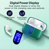 Picture of TAGRY Bluetooth Headphones True Wireless Earbuds 60H Playback LED Power Display Earphones with Wireless Charging Case IPX5 Waterproof in-Ear Ear buds with Mic for TV Smart Phone Laptop Computer Sports