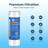Picture of Crystala Filters Water Filter Compatible with XWFE (Built-in CHIP), Replacement for GE XWFE, XWF Refrigerator Water Filter Pack of 1
