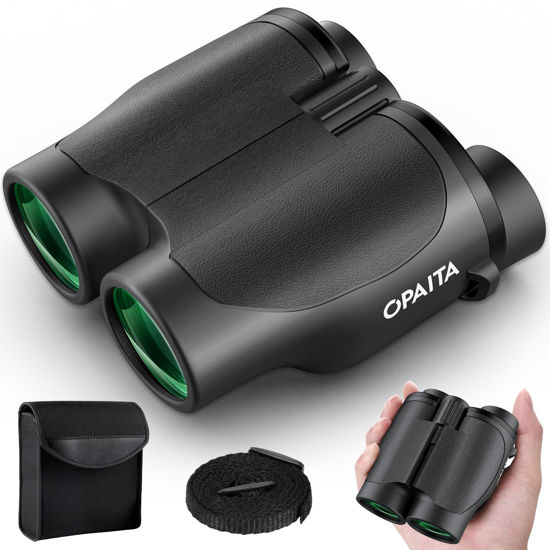Picture of Compact Binoculars for Adults High Powered - OPAITA 20x32 Small Binoculars for Adults Kids with Low Light Vision for Hunting Cruise Ship Travel Concert Hiking