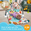 Picture of Fisher-Price Baby Playmat Glow and Grow Kick & Play Piano Gym, Blue Musical Learning Toy with Developmental Activities for Newborns 0+ Months