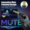 Picture of FW2D Wireless Guitar System Exclusive Mute Plug, 2.4 GHz 6 Channel Wireless Guitar Transmitter Receiver, Cordless Guitar Transmitter Rechargeable USB C for Acoustic Electric Guitar, Bass, Ukulele, etc