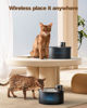 Picture of Wireless Cat Water Fountain Cordless: Battery Operated Cat Fountain - 108oz/3.2L Automatic Pet Water Dispenser Rechargeable Drinking Fountains for Cats Indoor with Motion Sensor Multiple Cats and Dogs