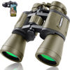 Picture of 20x50 Binoculars for Adults with Smartphone Adapter - High Powered Binoculars for Bird Watching Hunting Hiking Concert Travel Theater with BAK4 Prism FMC Lens, Mud