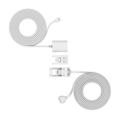 Picture of Ring Indoor/Outdoor Power Adapter (USB-C) for Stick Up Cam Pro, Spotlight Cam Plus, Spotlight Cam Pro - White