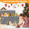 Picture of Beadsky Extra Large Toy Box, Toys Chest for Toddlers with Lids, Collapsible Toy Storage Organizer, Kids Bin Boxes Storage Basket for Boys, Girls, Nursery, Living Room, Playroom, 40"x14"x16", Gray