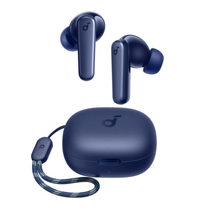 Picture of Soundcore by Anker P20i True Wireless Earbuds, 10mm Drivers with Big Bass, Bluetooth 5.3, 30H Long Playtime, Water-Resistant, 2 Mics for AI Clear Calls, 22 Preset EQs, Customization (Blue)
