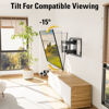 Picture of Mounting Dream TV Wall Mount for 32-65 Inch TV, TV Mount with Swivel and Tilt, Full Motion TV Bracket with Articulating Dual Arms, Fits 16inch Studs, Max VESA 400X400 mm, 99lbs, MD2380