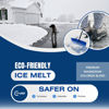 Picture of Trade Grade Pet-Friendly Ice Melt - Fast-Acting Magnesium Chloride Formula, Safer for Pets & Surfaces, 15lb Bucket with Scoop