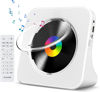 Picture of Gueray CD Player Portable Bluetooth Desktop CD Player for Home with Timer Built-in HiFi Speakers with LCD Screen Display Boombox FM Radio USB Type-c