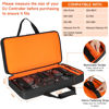 Picture of LEFOR·Z DJ Controller Case Compatible with Pioneer DDJ-FLX4/DDJ-REV1/DDJ-400/DDJ-SB3/DDJ-RB,Padded DJ Controller Storage Bag Fits for Numark Mixtrack Pro FX/Platinum FX/Roland DJ-202 and Accessories